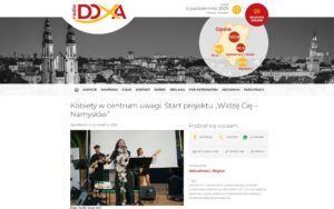 Radio Doxa o projekcie Widzę cię!